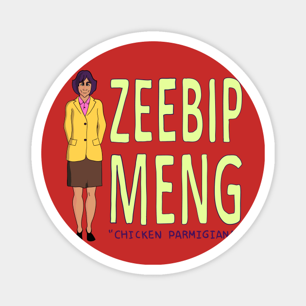 Zeebip Meng Magnet by brian wysol